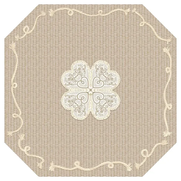 Mahjong Gaming Mat, Nantucket Basket Blonde