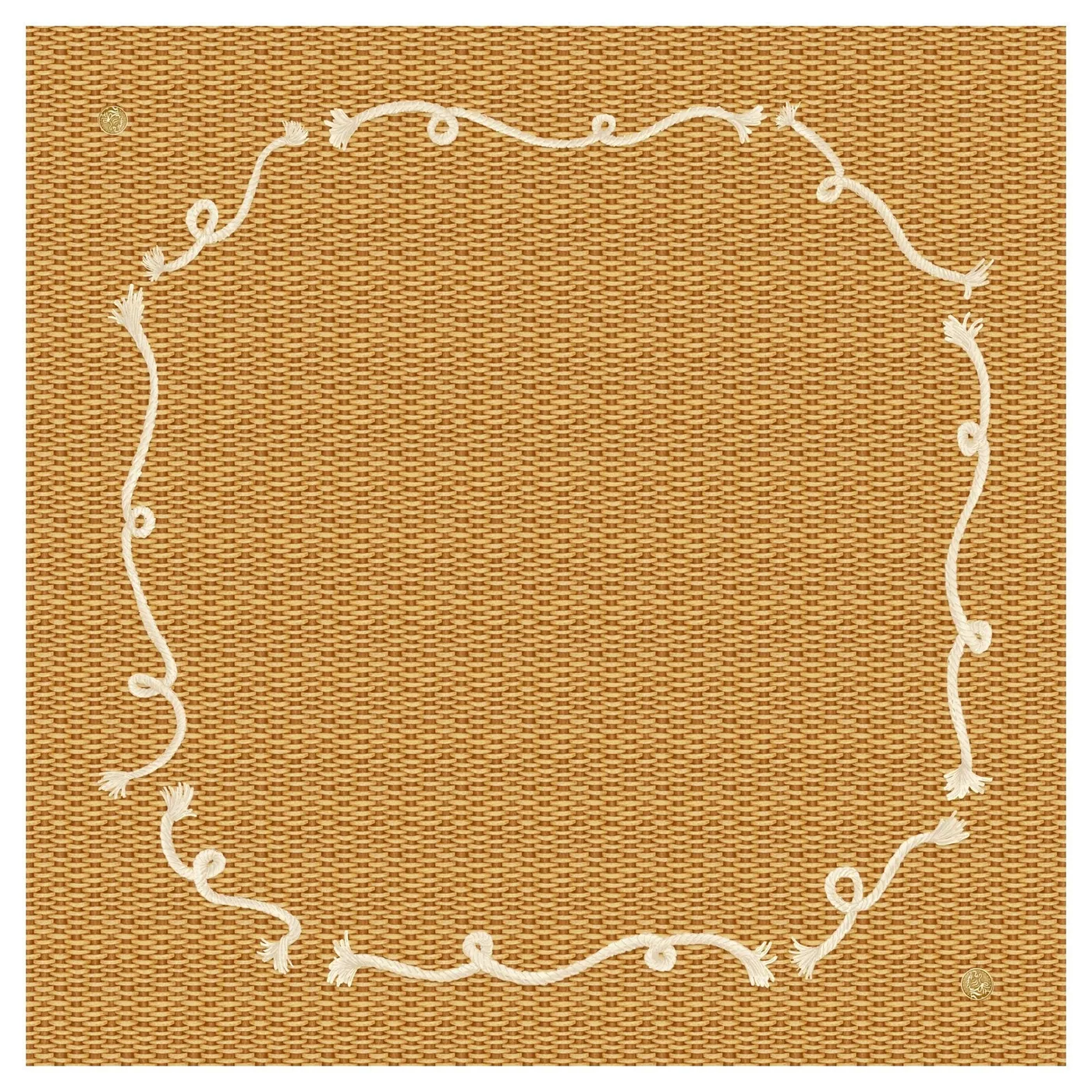 Mahjong Gaming Mat, Nantucket Basket, Rope