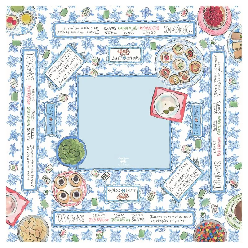 Paige Spearin "Mahj and Martinis" Mahjong Mat (Special Edition Printing)