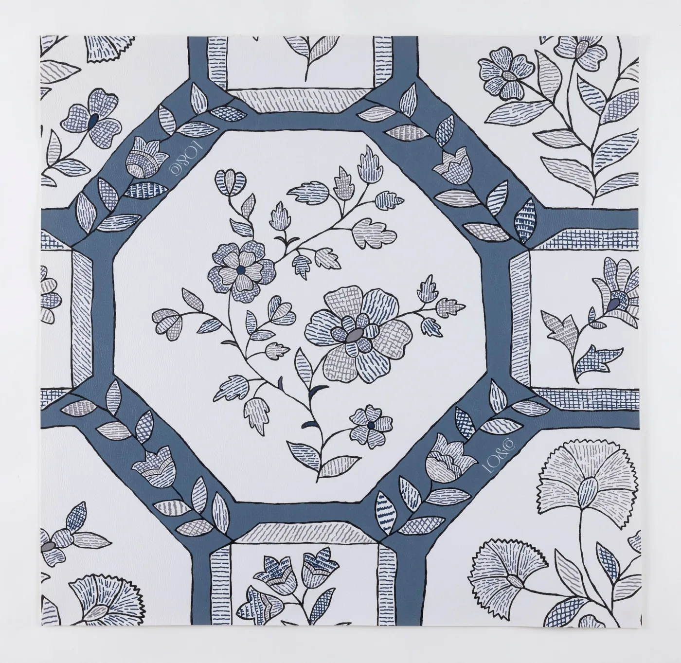Mahjong Mat in Parterre - Ocean