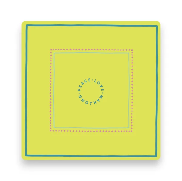Mahjong Mats - Borders (Borders - Lemon)