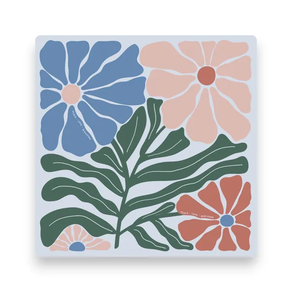 Mahjong Mats - Flowers (Flowers - Desert Blooms)