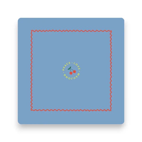 Mahjong Mats - Patterns & Icons (Icons - French Blue Cherries)