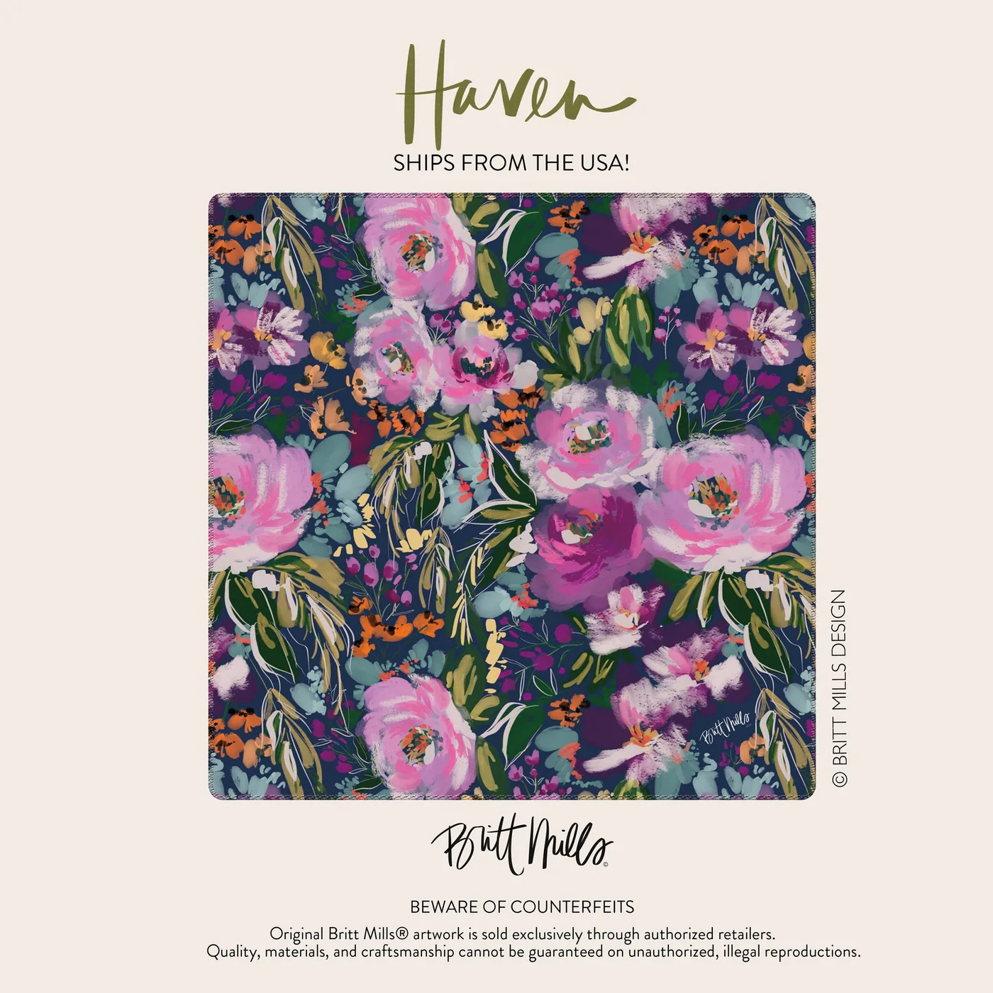 Haven Neoprene Mahjong Mat