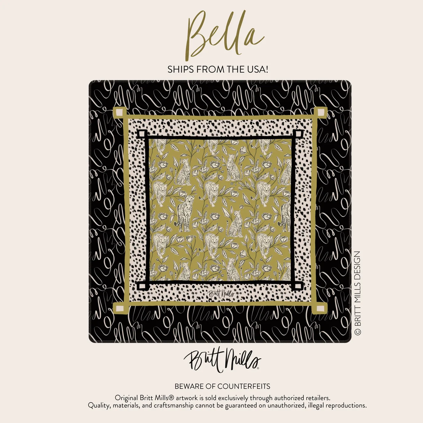 Bella Neoprene Mahjong Mat