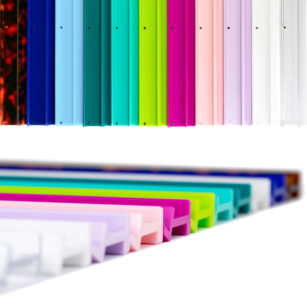 Acrylic Mahjong Racks - Solid White