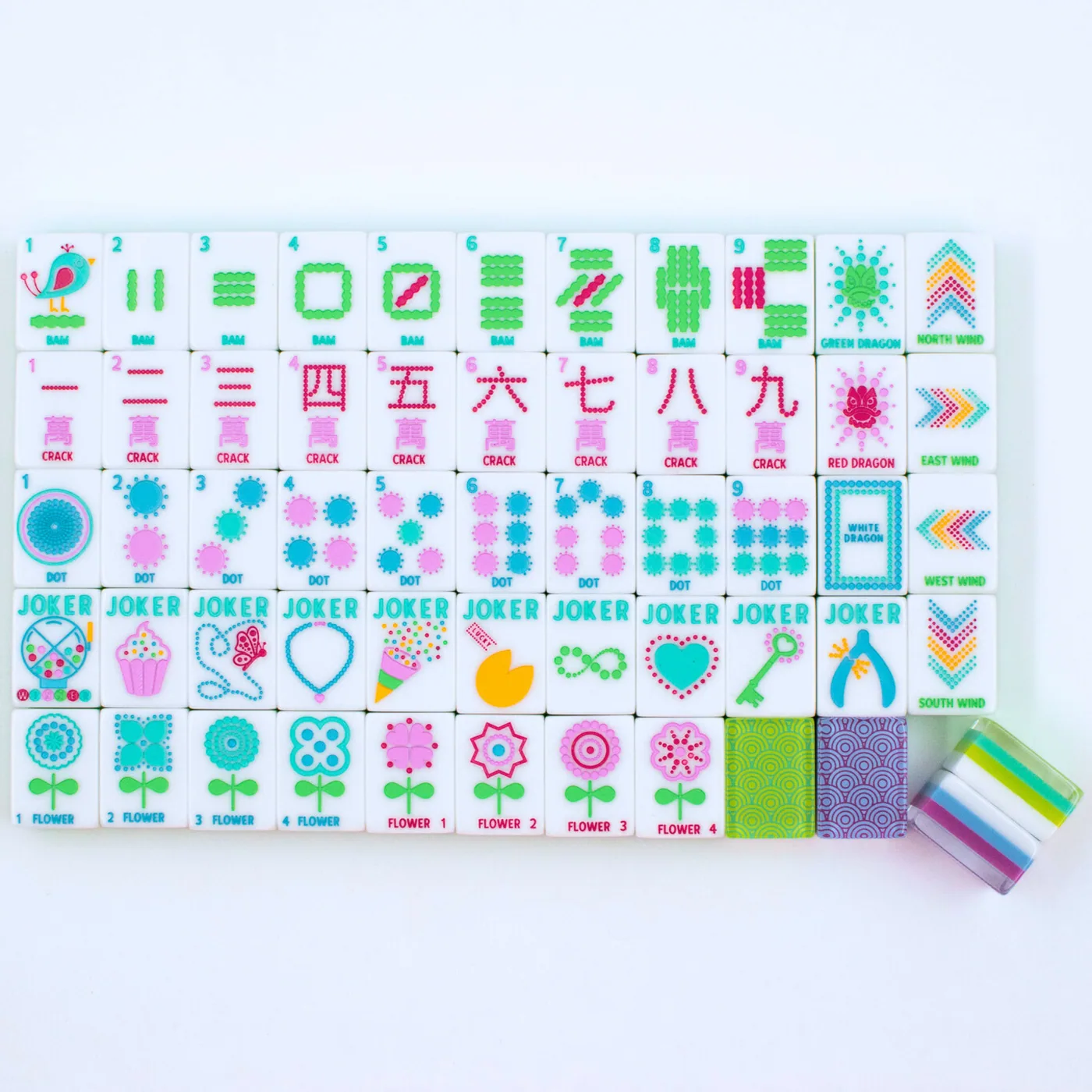 Crystal Confetti | Citrus Green