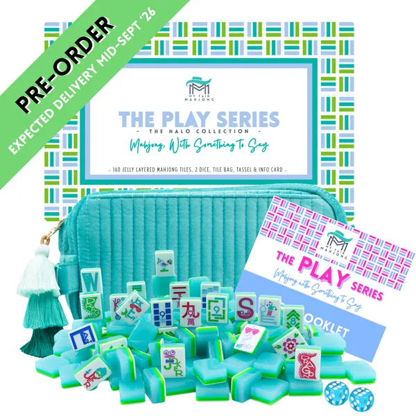 (PRE-ORDER) THE PLAY SERIES | GRAND | Mahjong with Something to Say | Ocean Blue