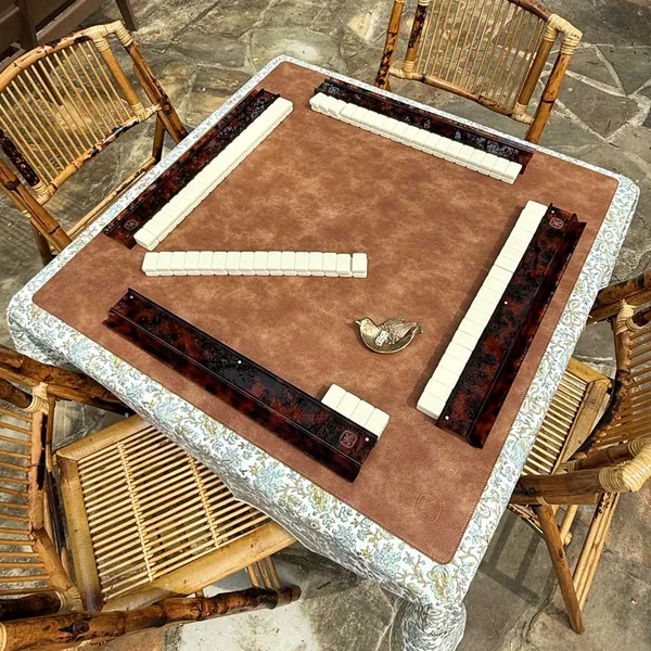 Vegan Leather Premium Mahjong Mat