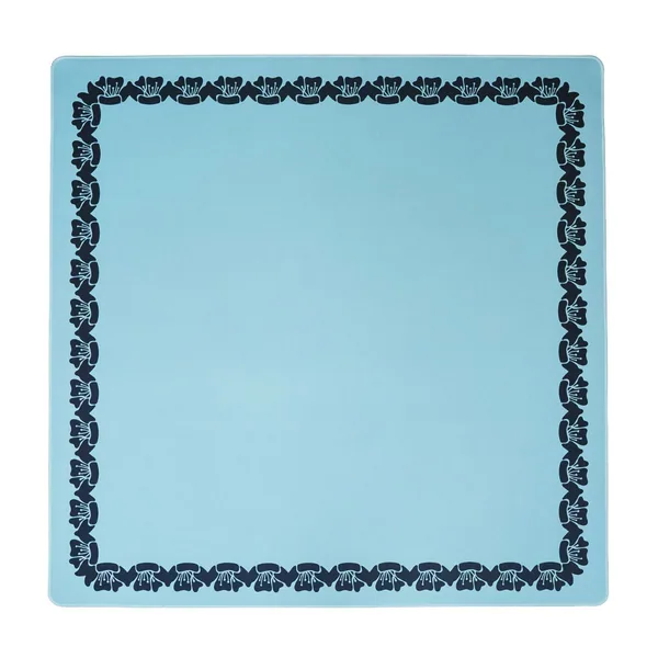 Blue Double-Sided Mahjong Mat
