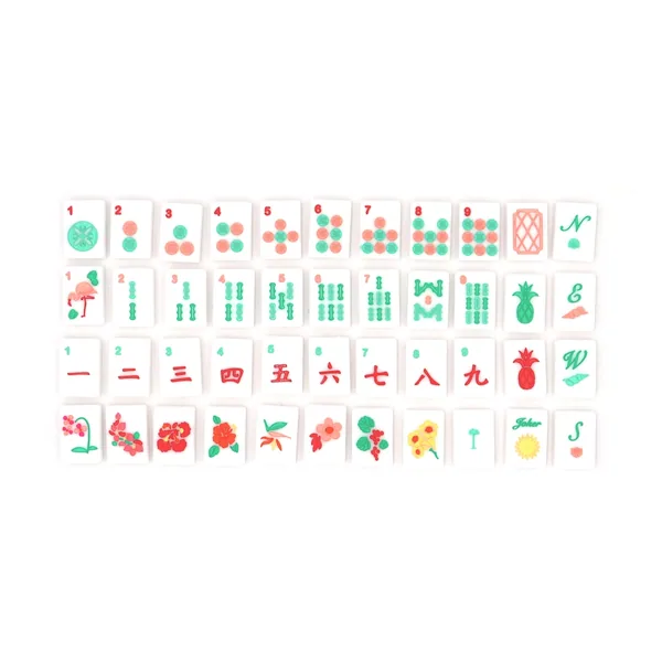 White Island Mahjong Tiles