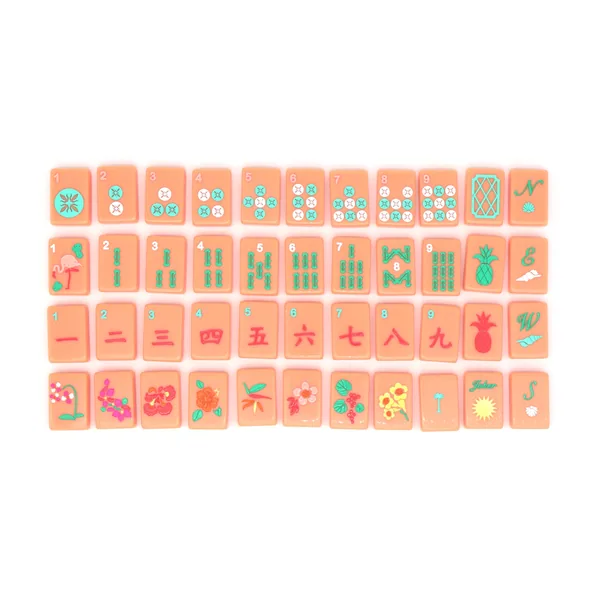 Salmon Island Mahjong Tiles
