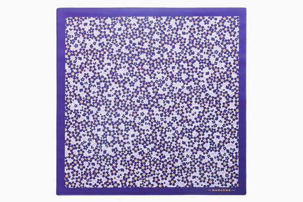 Americana Game Mats (Floral, Purple Border)