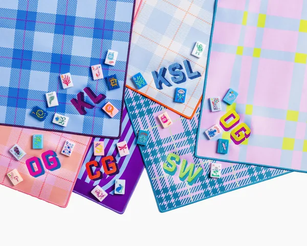 Pattern Game Mats (Quirky Plaid)
