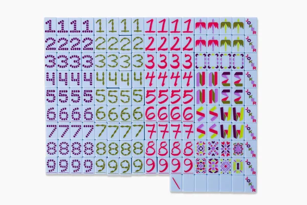 Travel Mahjong Set: Cornflower Blue