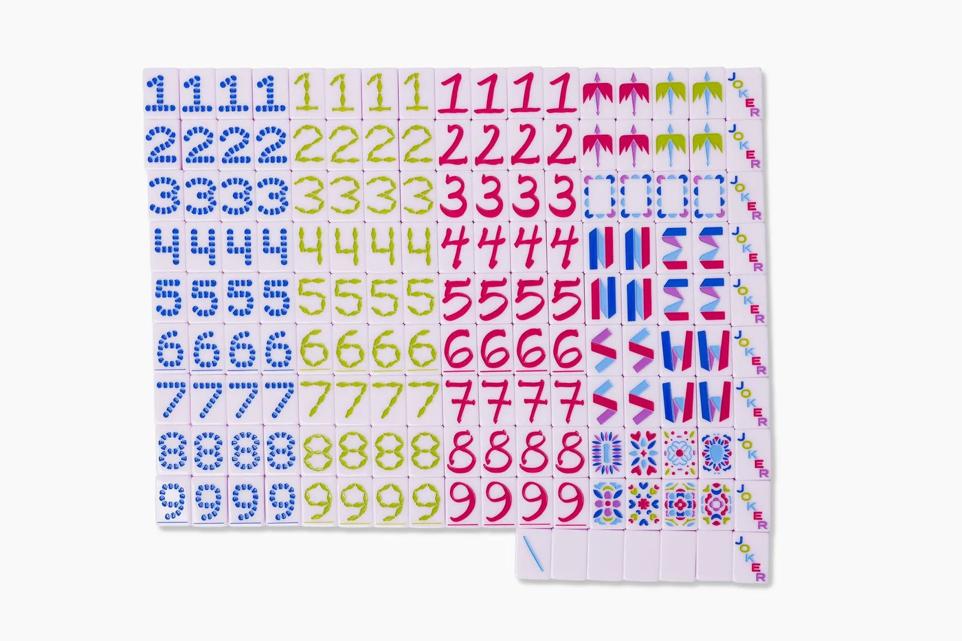 Travel Mahjong Set: Paris Pink