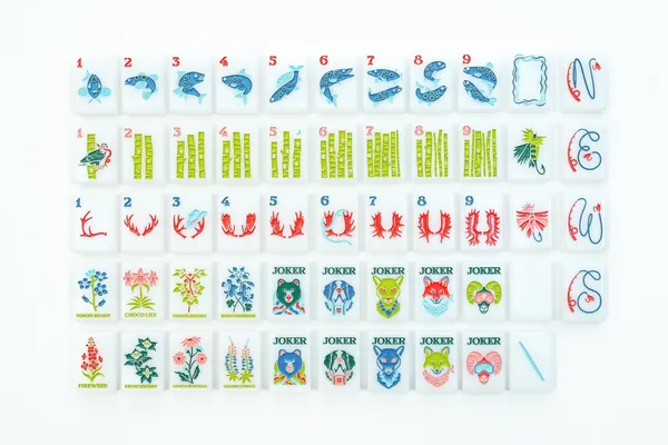 The Mountain Line: Big Sky Mahjong Tiles