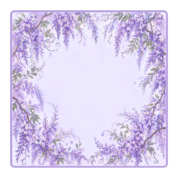 Violet Vines Wisteria Mat