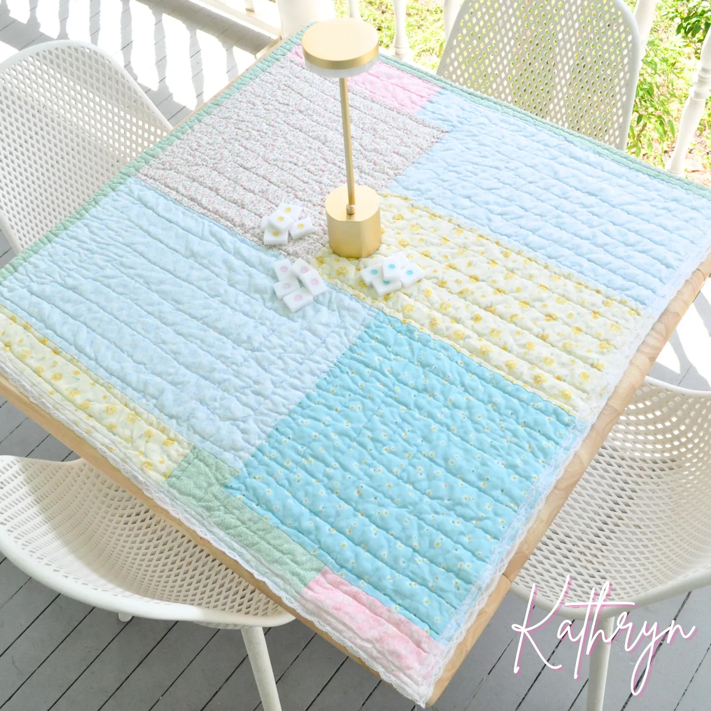 Grandmother "Kathryn" Vintage Quilt Mat