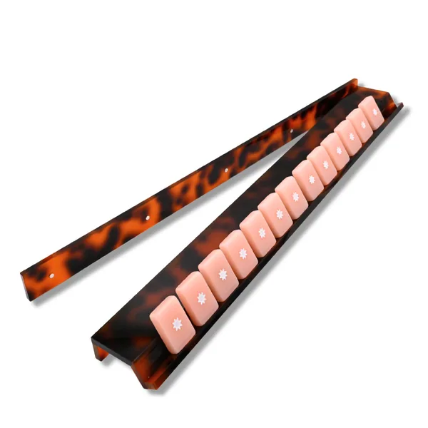 Hawksbill Heritage Mahjong Rack and Pusher, Set of 4