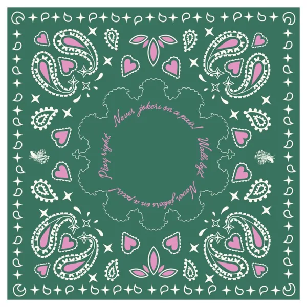 Texas Mon Amour Mat - Green