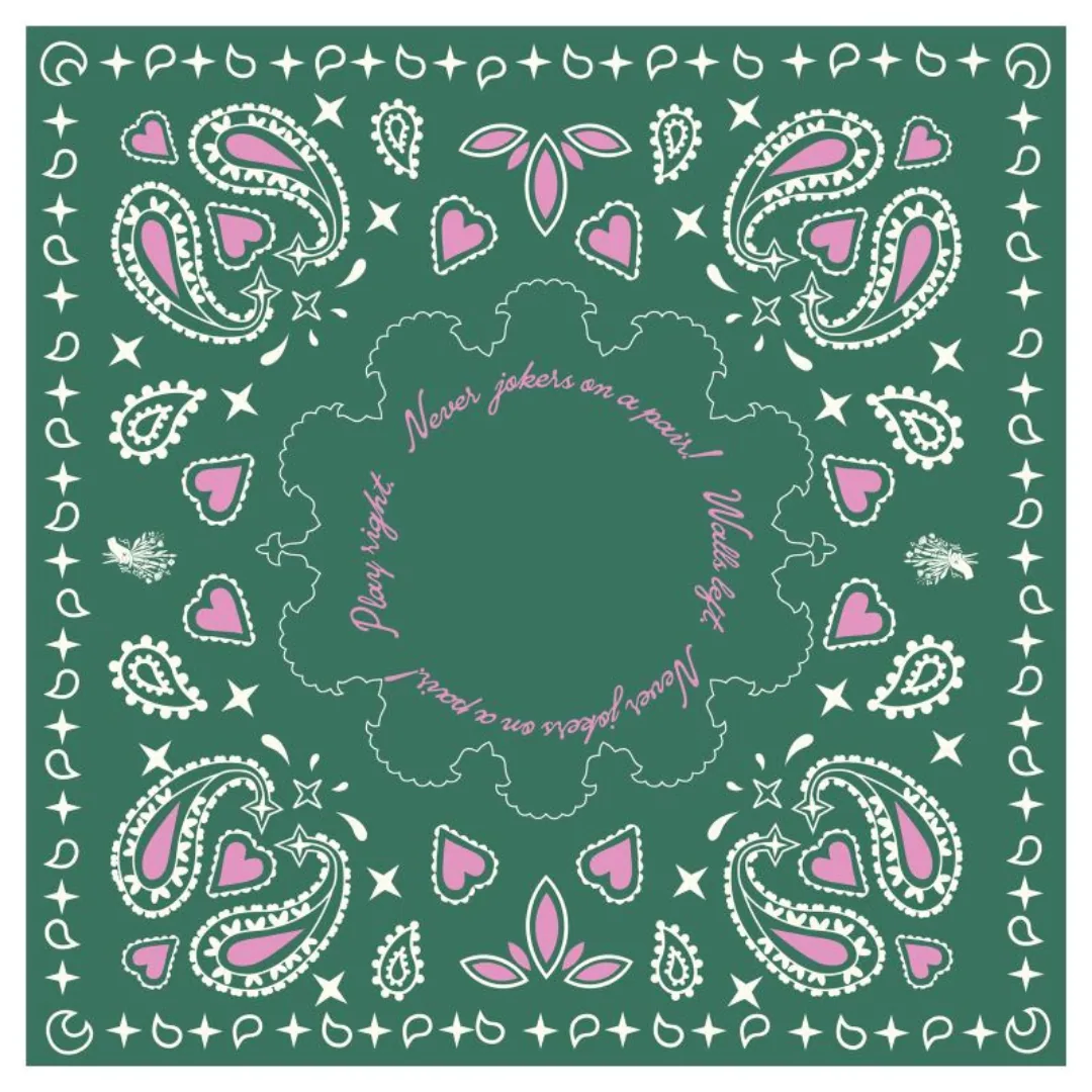 Texas Mon Amour Mat - Green