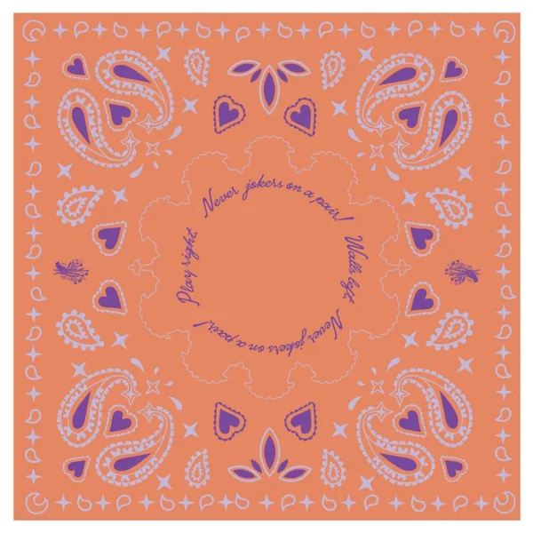 Texas Mon Amour Mat - Peach