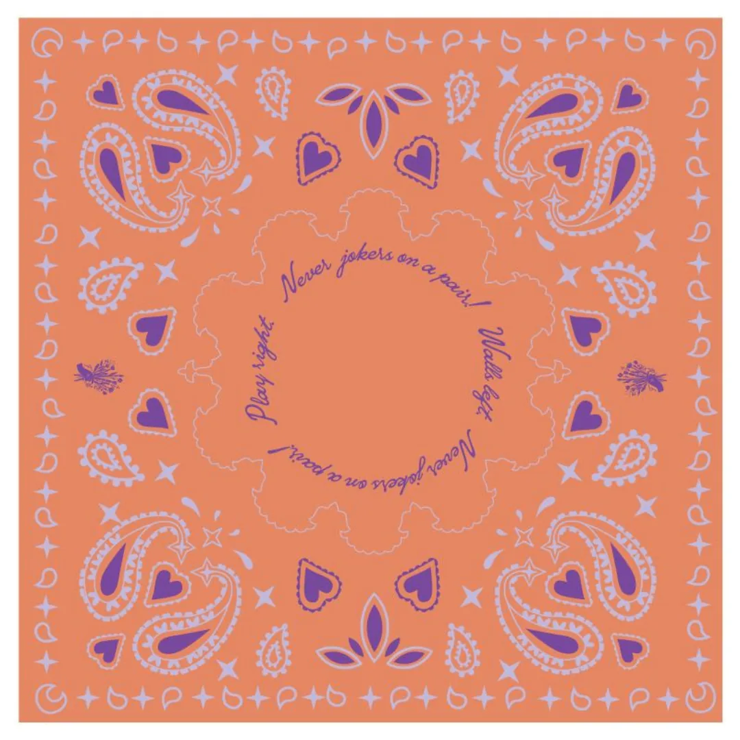 Texas Mon Amour Mat - Peach