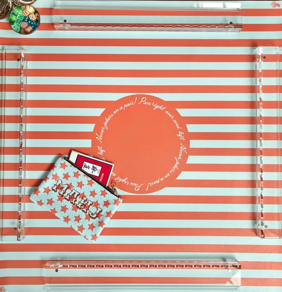 The Scalloped Rack — Clear Acrylic