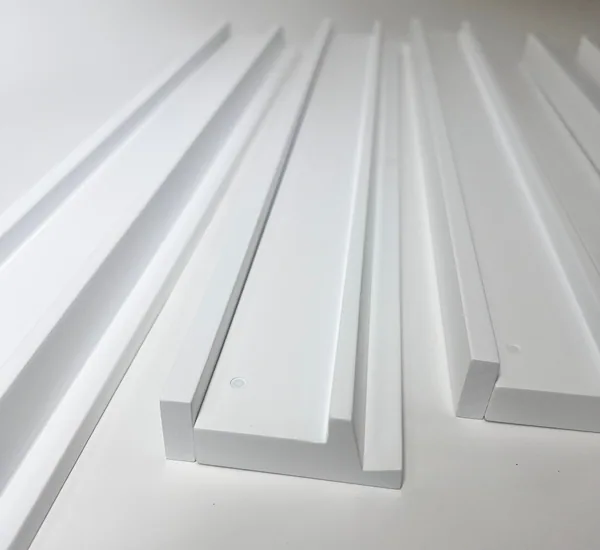 20" Wooden Mahjong Racks, New Shelf Angle (Winter White)