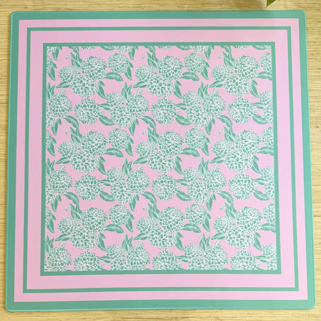 The Dahlia Mahjong Mat