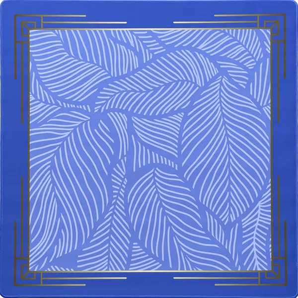 The Paradise Mahjong Mat - Blue Bliss