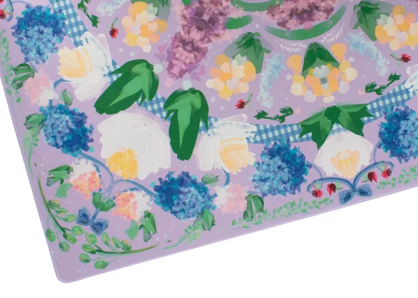 Lavender Garden Party Mahjong Playing Mat