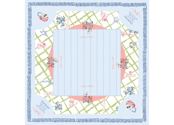 Lattice Mahjong Playing Mat