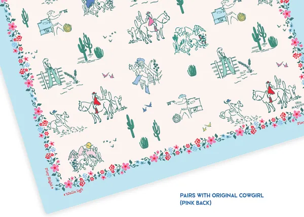 Wild West Mahjong Playing Mat (Dolly)