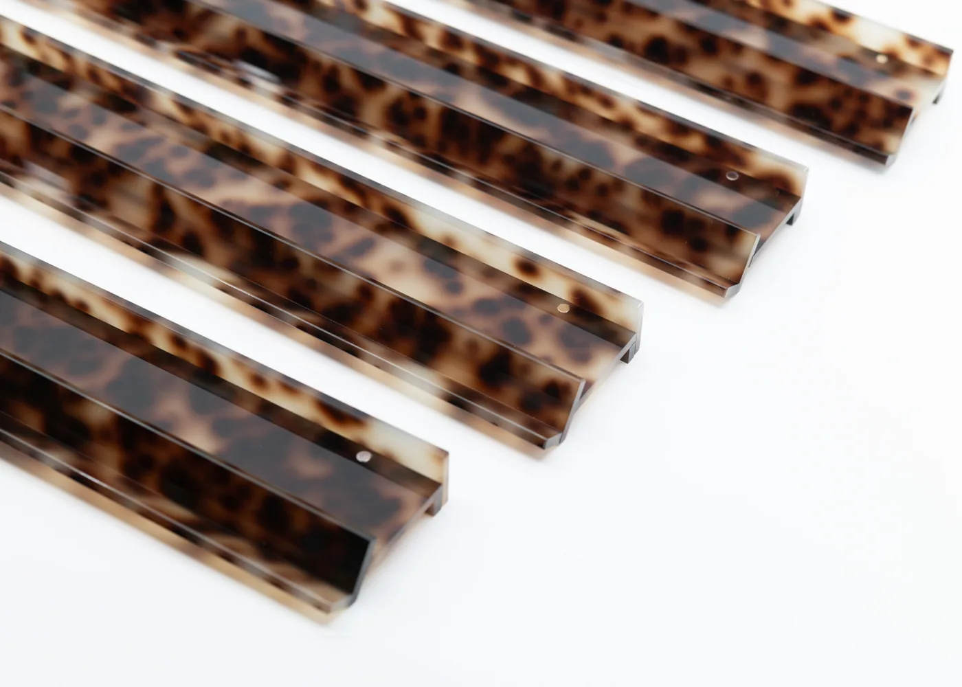 Blonde Tortoise Classic Acrylic Racks