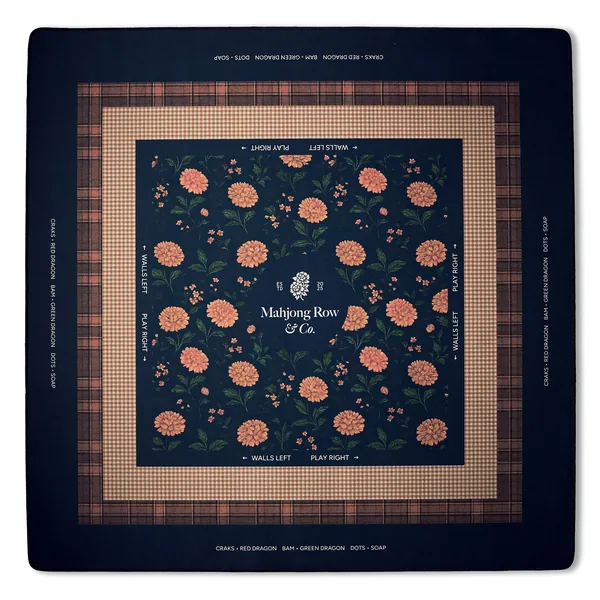 Midnight Garden Mahjong Mat