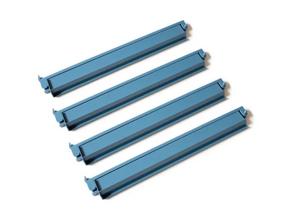 Porcelain Blue Rack & Pusher Set
