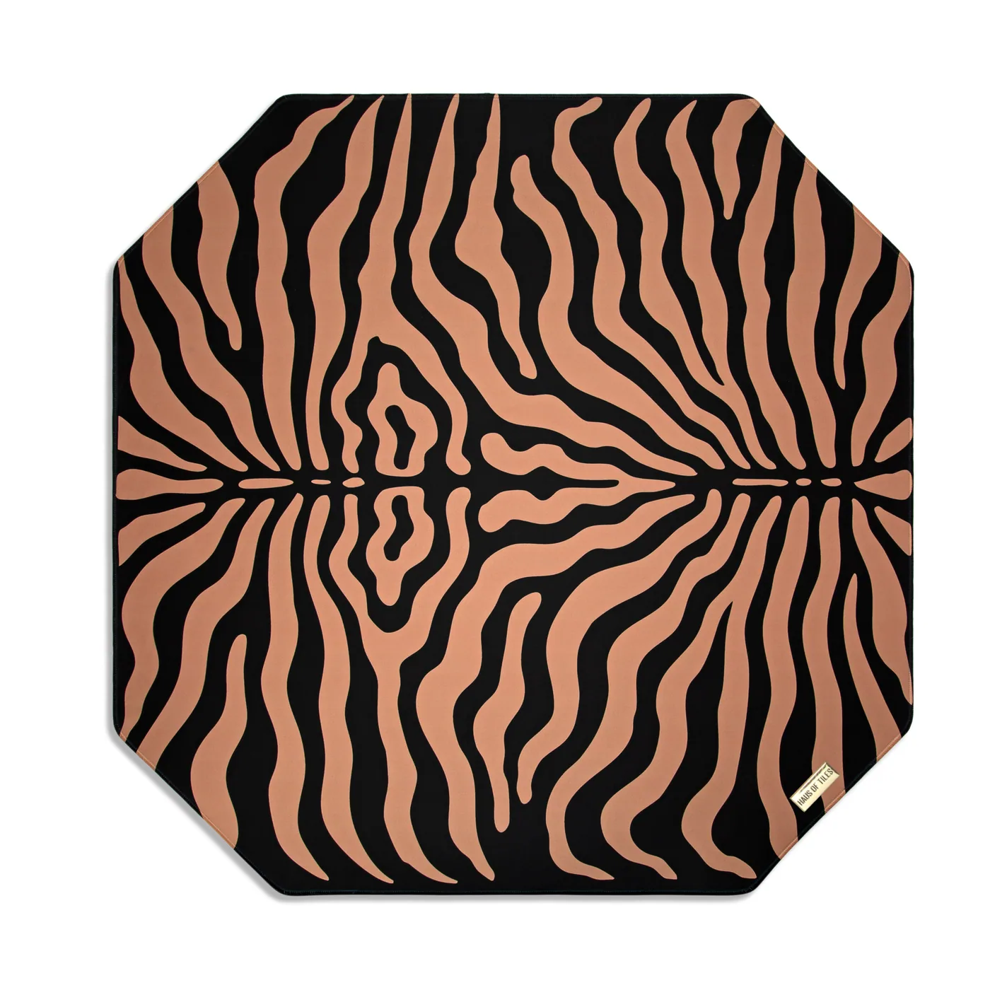 Savana Noir Mahjong Mat – Octagon
