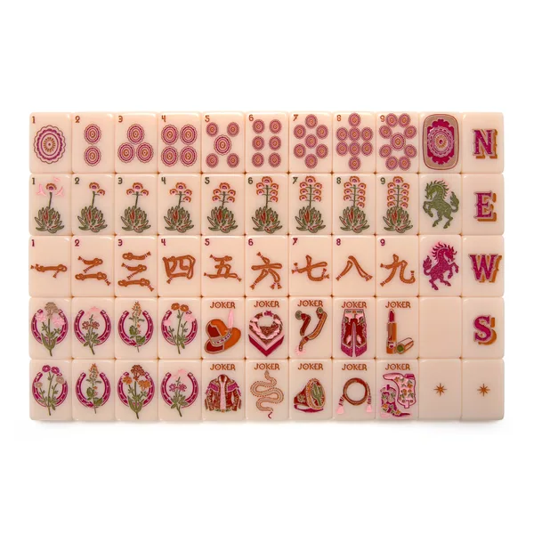 Wild Mare Desert Rose Mahjong Tile Set