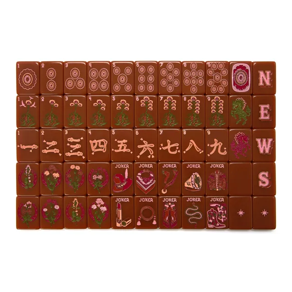 Wild Mare Saddlefire Mahjong Tile Set