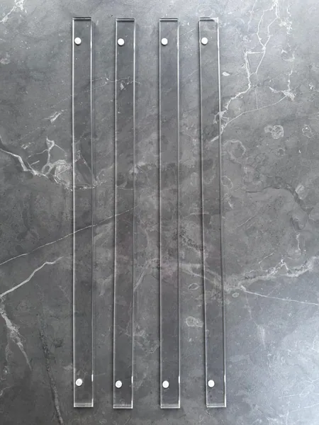 Clear Straight Acrylic Pusher Add-Ons (4)
