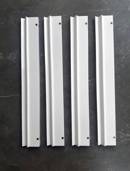 White Acrylic Racks - Set of 4 (No Pushers)
