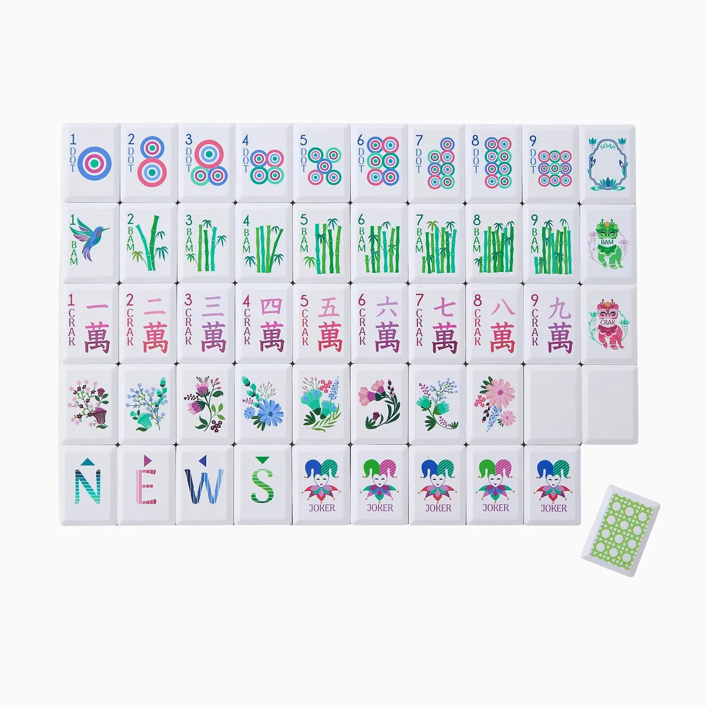 Jardin Debutante Tile Set