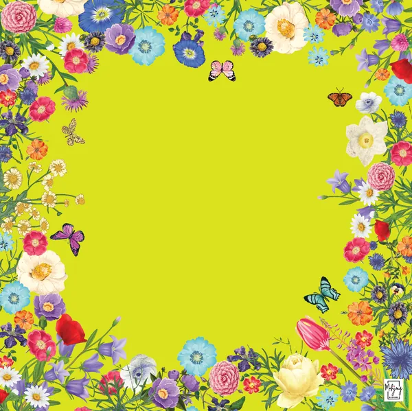 Chartreuse Garden Mat