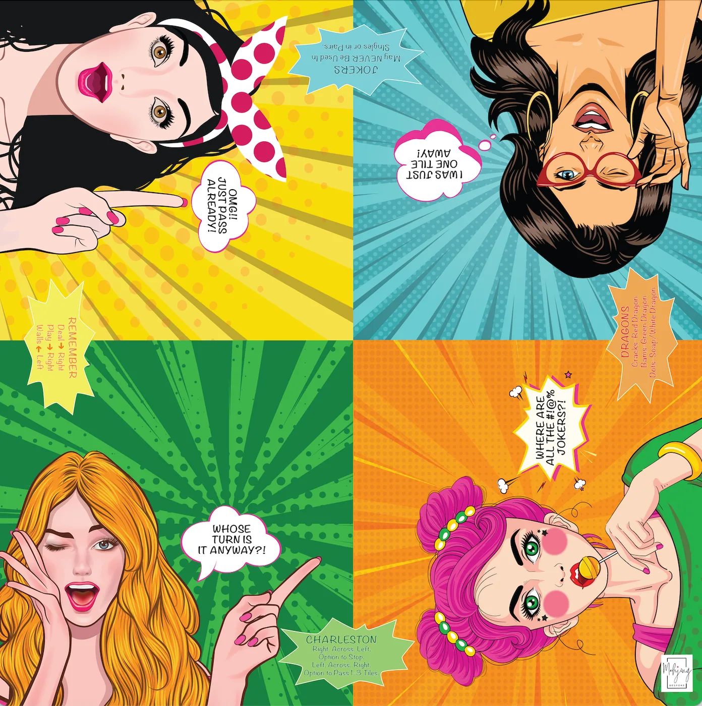 Double-Sided Mat - Girl Talk