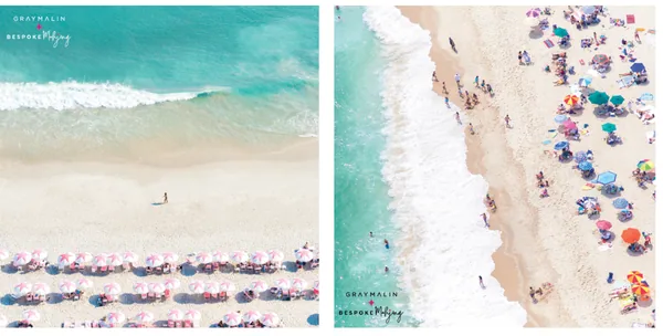 Bespoke x Gray Malin Beach Club Mat (double-sided)