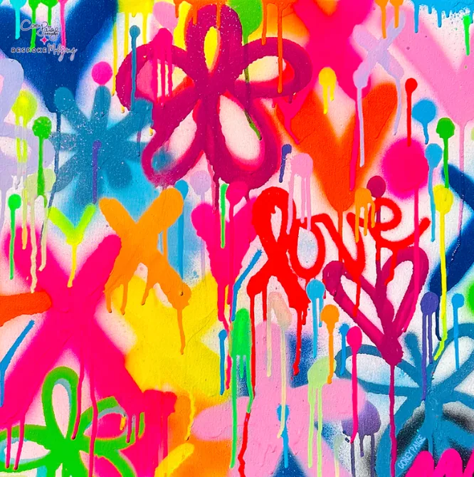 Bespoke x Corey Paige - Graffiti Street Style Mat (double-sided)