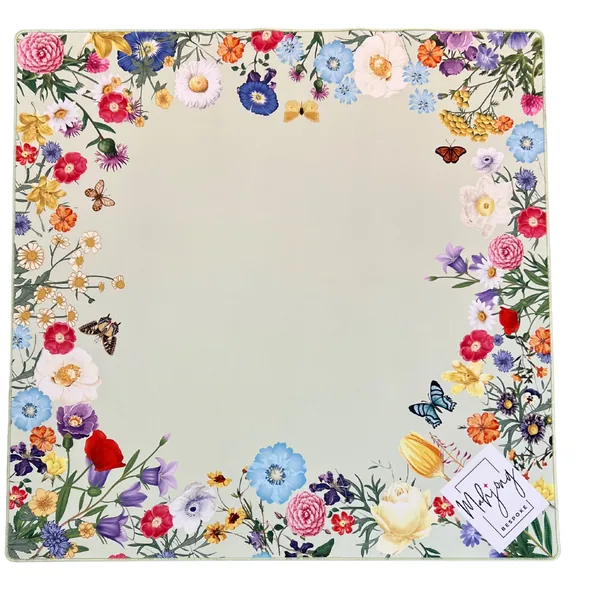 Moss Green Spring Garden Mat