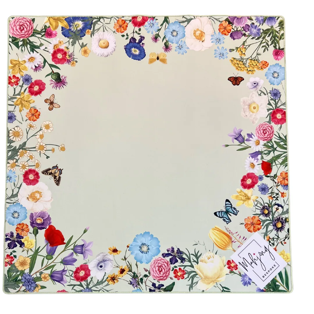 Moss Green Spring Garden Mat
